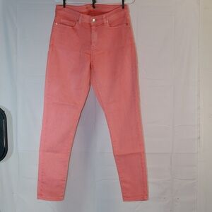 Michael Kors Women's Pink/corral Izzy skinny Jeans